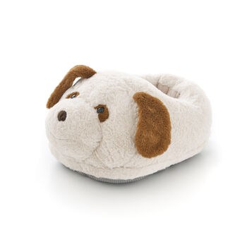 Microwavable Puppy Foot Warmers Cozy Heated Slippers For Kids And Adults, 2 of 3