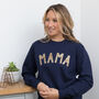 Mama Baby Leopard Print First Mother's Day Sweatshirts, thumbnail 2 of 5