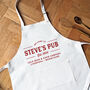 Personalised Pub Apron Home Bar Gift, thumbnail 2 of 3
