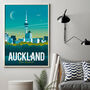 Auckland Art Print, thumbnail 4 of 4