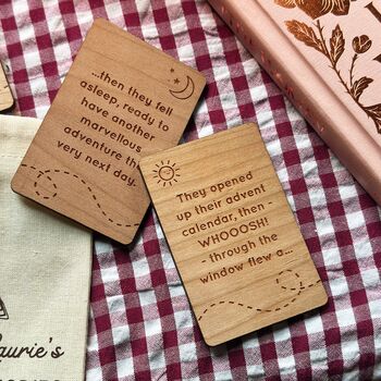 Personalised Christmas Story Idea Cards Bag, 5 of 12