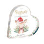 Personalised First Christmas As My Nanny And Grandad Gift Acrylic Heart, thumbnail 2 of 2