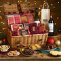 Christmas Luxury Basket Hamper With Wine, thumbnail 1 of 8