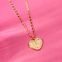 Personalised Initial Heart Necklace, thumbnail 2 of 6