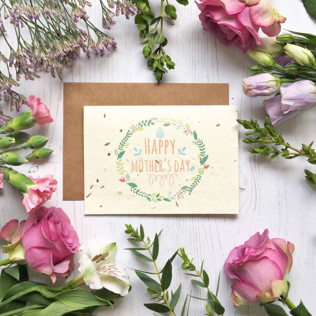 Plantable Mother's Day Card By Summer Lane Studio