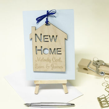 Personalised New Home Congratulations Card, 4 of 12