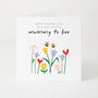 Mum To Be Mother’s Day Card From The Bump Cute Bee Illustration Mother To Be Keepsake, thumbnail 1 of 4