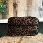 Large Leopard Cosmetic Bag, thumbnail 1 of 6
