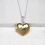 Personalised Message Heart Locket Necklace, thumbnail 4 of 7