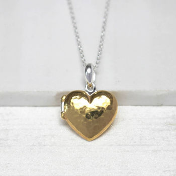 Personalised Message Heart Locket Necklace, 4 of 7