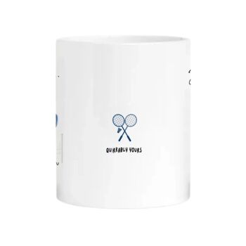 Custom Badminton Mug – Funny Gift For Him, 3 of 9