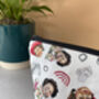 Hyacinth Bucket Cosmetic Bag / Pencil Case, thumbnail 6 of 7