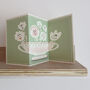 Blooming Marvellous Trippy Tych Fold Out Card, thumbnail 4 of 4