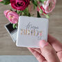Bride To Be Personalised Pocket Mirror, thumbnail 3 of 7