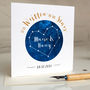 Personalised Wedding Star Constellation Card, thumbnail 3 of 3