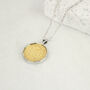 Personalised 70th Birthday Threepence Coin Necklace, thumbnail 6 of 9