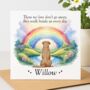 Dog Sympathy Card, thumbnail 1 of 5