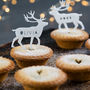 Personalised Arctic Animal Mince Pie Toppers, thumbnail 1 of 2