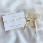 Personalised Freshwater Pearl Bracelet, 18 K Gold Plated, thumbnail 7 of 10