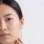 Timeless Pearl Double Drop Earrings, thumbnail 2 of 2
