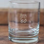 60th Birthday Whisky Glass, thumbnail 7 of 7