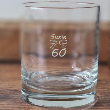 60th Birthday Whisky Glass, 7 of 7