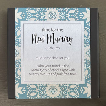 Time For 'New Mummy' Relaxation Candle Set, 3 of 6