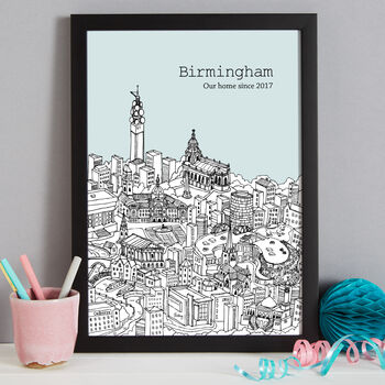 Personalised Wedding Gift 'Our Special City', 12 of 12