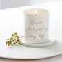 Personalised Message Scented Candle, thumbnail 1 of 4