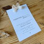 Personalised Engagement Party Invites, Forever Has A Nice Ring To It, thumbnail 2 of 4