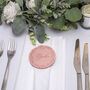 Circle Mirror Acrylic Wedding Place Setting Favours, thumbnail 2 of 5