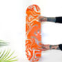 Marble Pattern Swirl Clear Acrylic Skateboard Deck, thumbnail 4 of 6