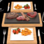 The Steak Stones Sharing Steak Plate And Server Sets, thumbnail 3 of 5