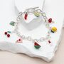 Gold Or Silver Charm Bracelet With Assorted Charms, thumbnail 7 of 9