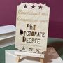 Personalised Ph D Degree Card, thumbnail 1 of 11