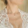 Good Luck Horseshoe Necklace With Crystal Pendant, thumbnail 7 of 7