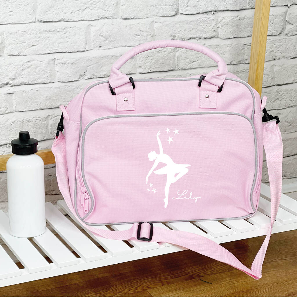 Ballerina With Stars Personalised Dance Bag, 1 of 5
