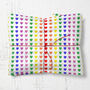 Rainbow Love Heart Wrapping Paper Valentine Lgbt, thumbnail 3 of 3