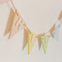 Personalised Wooden Rainbow Bunting, thumbnail 2 of 3