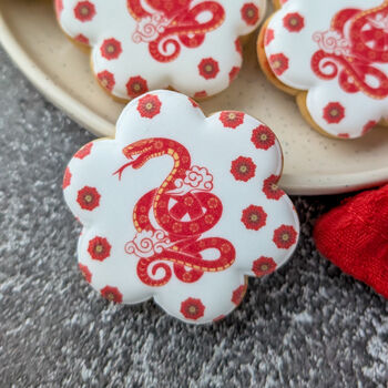 Lunar New Year Biscuits Gift Box, Year Of The Snake, 8 of 12