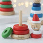 Personalised Christmas Wooden Stacking Toy, thumbnail 4 of 5