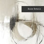Black And Taupe Sml Clock With Numerical Numbering, Modern Wall Decor For Home Or Gift, thumbnail 3 of 5