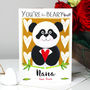 Personalised Best Mummy Daddy Panda Card, thumbnail 3 of 12