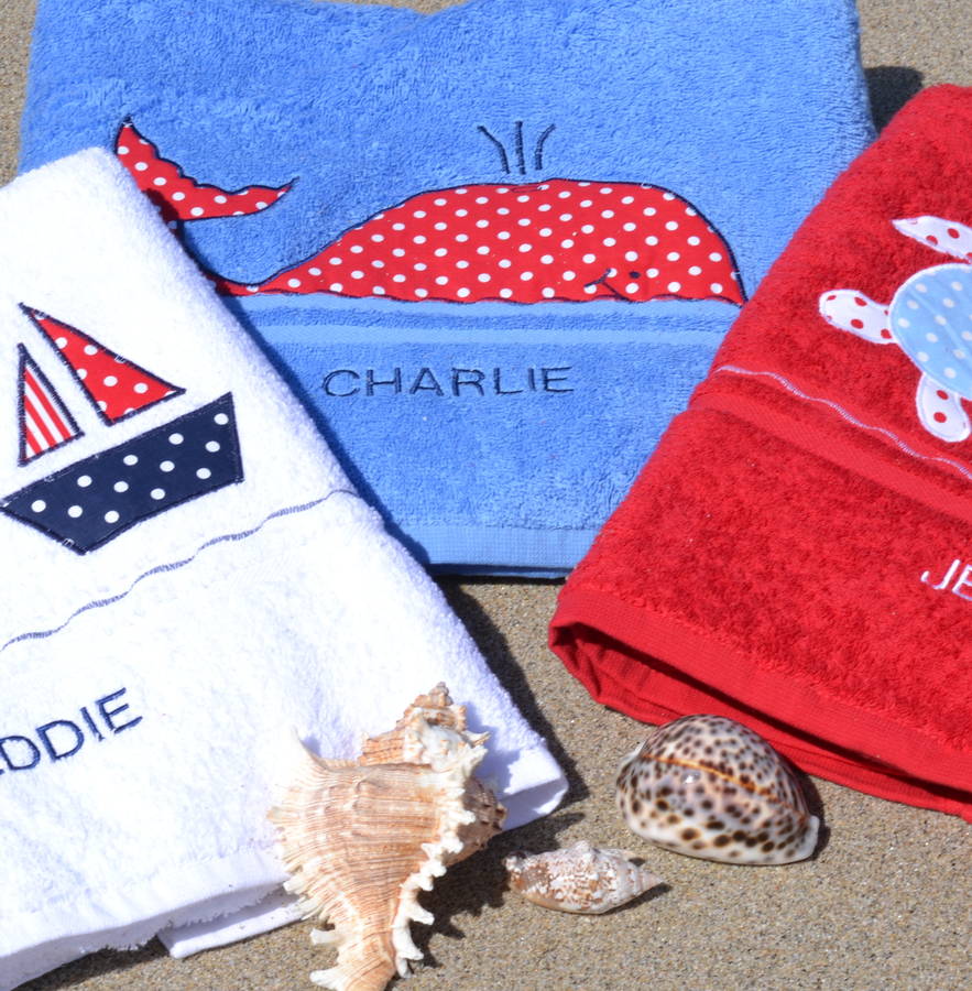 Personalised Beach Towels, 1 of 10