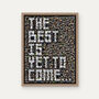 Personalised Anniversary Photo Mosaic Word Art – Made From Your Favourite Memories, thumbnail 1 of 7