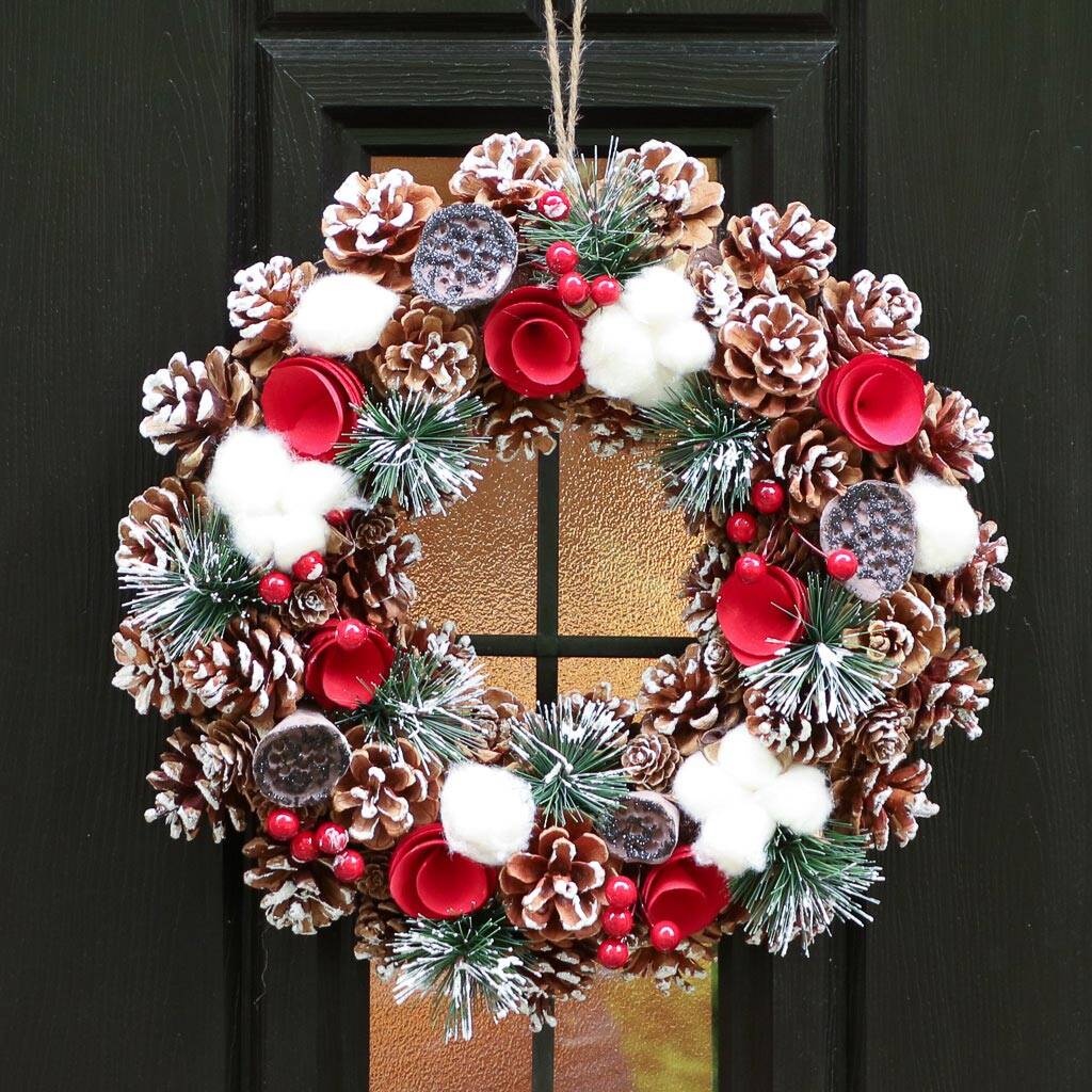All The Trimmings Christmas Wreath, 1 of 4