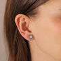 Flower Pearl Clip On Earrings, thumbnail 1 of 2