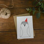 Penguin Illustrated Christmas Card, thumbnail 3 of 4