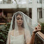 Odette Polka Dot Spotty Wedding Veil, thumbnail 5 of 6