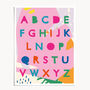 'Alphabet' Art Print, thumbnail 2 of 5
